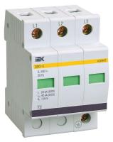 Ограничитель перенапряжения ОПС1-C 3P KARAT IEK MOP20-3-C