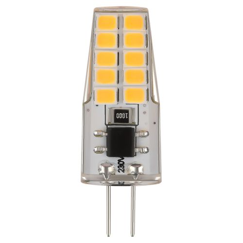 Изображение Лампа светодиодная LED-JC-2.5W-220V-SLC-827-G4 JC 2.5Вт капсула G4 тепл. бел. 220В ЭРА Б0049091