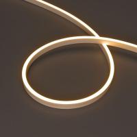 Лента светодиодная MOONLIGHT-SIDE-A120-06x12mm 24V Warm 2700К 9.6Вт/м IP65 wire x2 прямой вывод кабеля герметичная (уп.5м) Arlight 041036