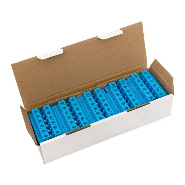 Изображение Колодка клеммная винтовая 10 UT син. EKF scr-ut-10-b