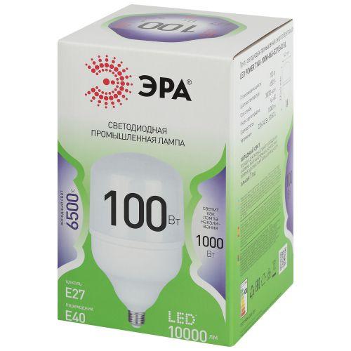 Изображение Лампа светодиодная GREEN LINE POWER T140-100W-865-E27/E40 GL 100Вт колокол 6500К свет холод. E27/E40 Эра Б0067055