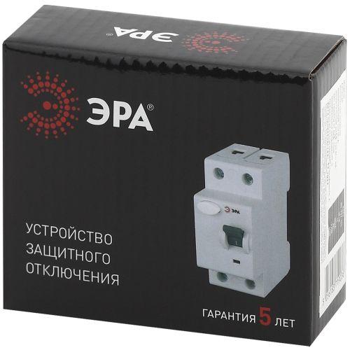 Изображение Выключатель дифференциального тока (УЗО) 1P+N 25А 30мА ВД1-63 Pro NO-902-24 ЭРА Б0031714