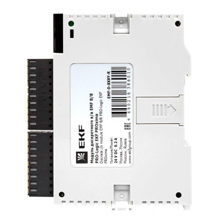 Изображение Модуль дискретного в/в EMF 8/8 PRO-Logic PROxima EKF EMF-D-8X8Y-R