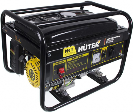 Изображение Бензогенератор DY2500L 1ф 2000Вт ручной стартер HUTER 64/1/3