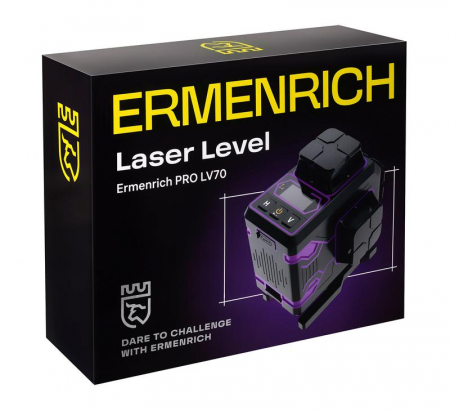 Изображение Уровень лазерный PRO LV70 Ermenrich 85571