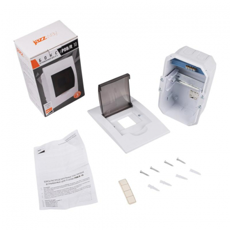 Изображение Бокс модульный встраив. PDB/R 1004 WH (ЩРВ-П- 4) IP41 пластик. Pro JazzWay 5071728