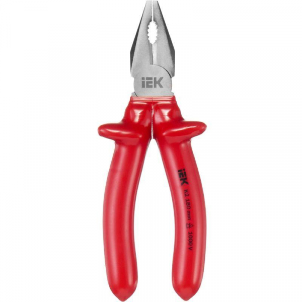 Изображение Пассатижи диэлектрические Profi 180мм 1000В ARMA2L 3 IEK A2L3-PL20-K2-180