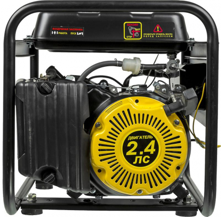 Изображение Бензогенератор HT1000L 1ф 1000Вт ручной стартер HUTER 64/1/2