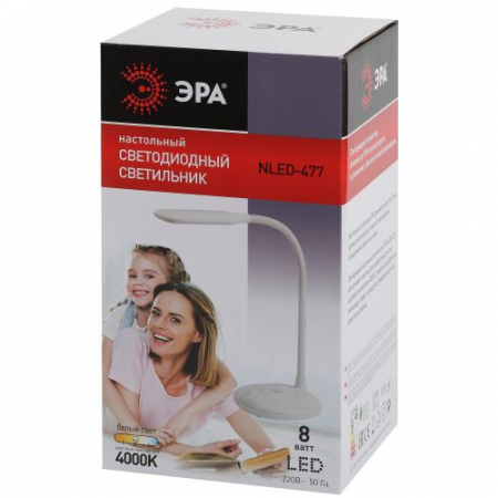Изображение Светильник NLED-477-8W-BK настольный черн. ЭРА Б0041083