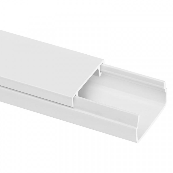 Изображение Кабель-канал 20х10 L2000 пластик бел. TOKOV ELECTRIC TKE-KK-20-10-2000-WH
