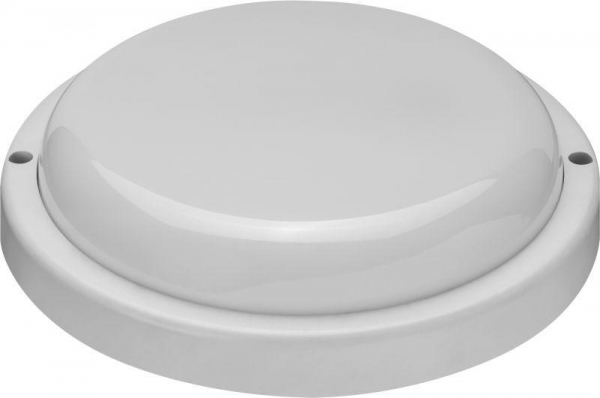Изображение Светильник светодиодный 90 590 OBL-R4-15-6.5K-WH-IP65-LED-SNRV с оптико-акустическим датчиком ОНЛАЙТ 90590