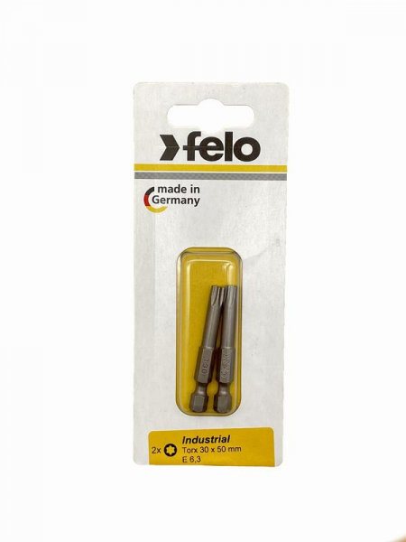 Изображение Бита Е6.3 TX30х50 Industrial (блист.2шт) FELO 03630536