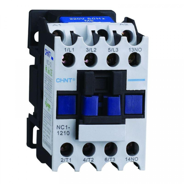 Изображение Контактор NC1-1210 12А кат. 400В AC 1НО AC-3 (R) CHINT 221373