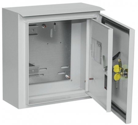 Изображение Корпус ЩУ 1/1-1 TITAN 310х300х150мм У1 IP66 метал. IEK MKM51-N-04-54