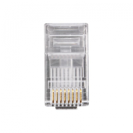 Изображение Джек компьютерный RJ45 (8P8C) кат.5E (уп.100шт) Rexant 05-1021