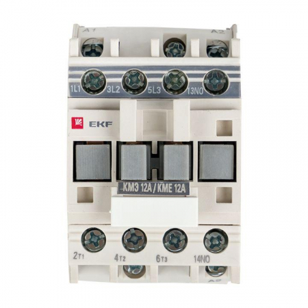 Изображение Контактор КМЭ 12А кат. 220В AC 1НО EKF ctr-s-12-220