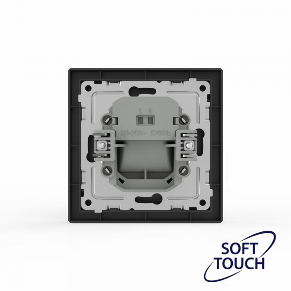 Изображение Подсветка светодиодная СП Pixel IP20 механизм карбон TOKOV ELECTRIC TKE-PX-P1RF-C14