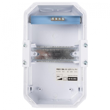 Изображение Бокс модульный встраив. PDB/R 1004 WH (ЩРВ-П- 4) IP41 пластик. Pro JazzWay 5071728