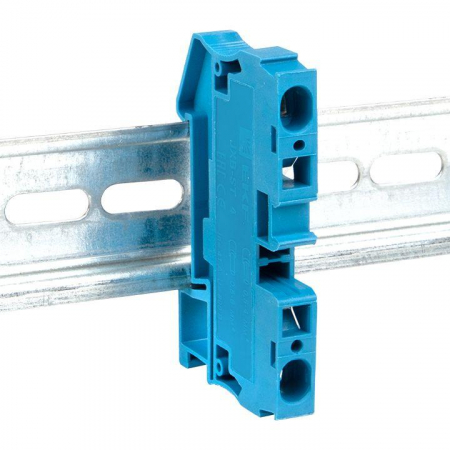Изображение Колодка клеммная JXB-ST-4 41А пружинная син. EKF plc-jxb-st-4-blue