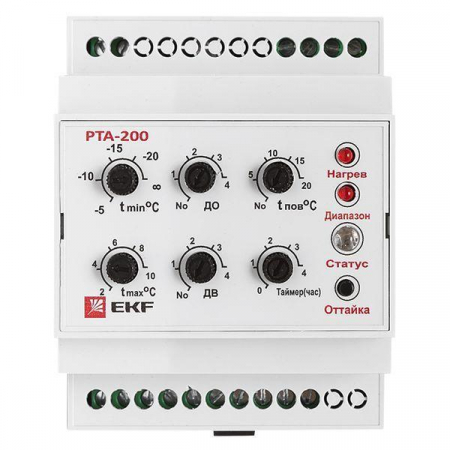 Изображение Терморегулятор РТА-200 EKF rta-200