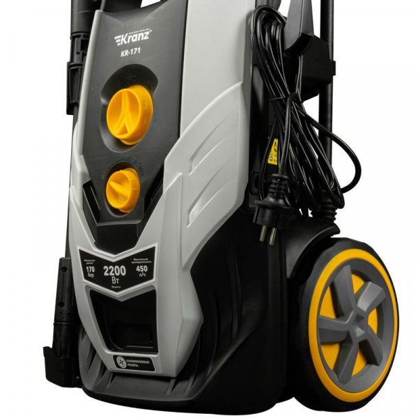 Изображение Мойка высокого давления KR-171 2200Вт 450 л/ч 170 Бар Kranz KR-16-1269