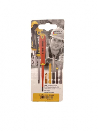 Изображение Бита Е6.3 TX20х50 Industrial (блист.2шт) FELO 03620536