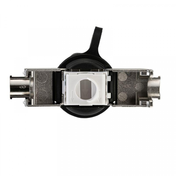 Изображение Модуль соединительный индустриальный RJ-45(8P8C) FTP кат. 6 IP68 Rexant 02-0284