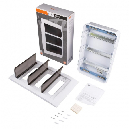 Изображение Бокс модульный встраив. PDB/R 1036 WH (ЩРВ-П-36) IP41 пластик. Pro JazzWay 5071780