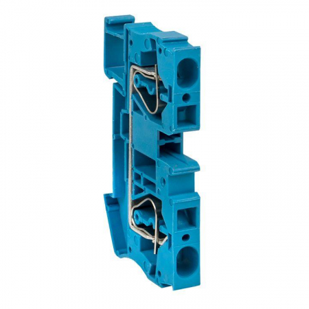 Изображение Колодка клеммная JXB-ST-4 41А пружинная син. EKF plc-jxb-st-4-blue