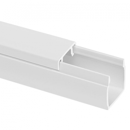 Изображение Кабель-канал 12х12 L2000 пластик бел. TOKOV ELECTRIC TKE-KK-12-12-2000-WH