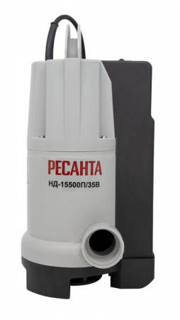 Изображение Насос дренажный НД-15500П/35B Ресанта 77/2/4
