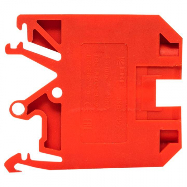 Изображение Колодка клеммная JXB-2.5/35 (25а) крас. EKF plc-jxb-2.5/35r
