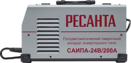Изображение Инвертор сварочный полуавтомат. САИПА-24В/200А MIG 6в1 Ресанта 65/110