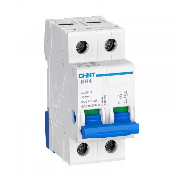 Изображение Выключатель нагрузки 2п 63А NH4 (R) CHINT 398041