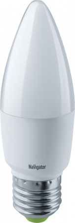 Изображение Лампа светодиодная 95 323 NLL-C37-8-230-4K-E27-FR-PACK3 NAVIGATOR 95323