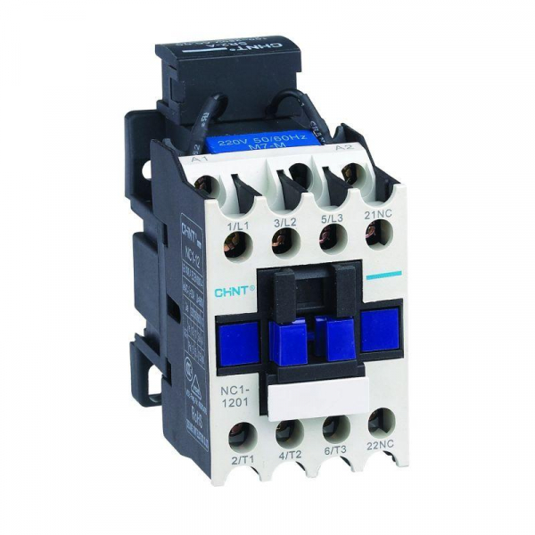 Изображение Контактор NC1-1201 12А кат. 400В AC 1НЗ AC-3 (R) CHINT 221143