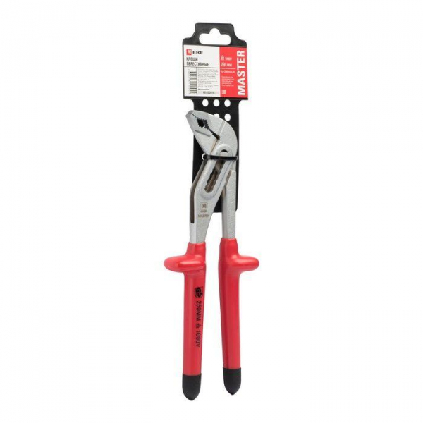 Изображение Клещи переставные 250мм Master 1000В Basic EKF kp-250-mas-in