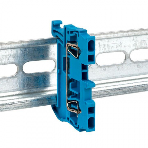 Изображение Колодка клеммная ST-1.5 17.5А пружинная син. EKF plc-jxb-st-1.5-blue