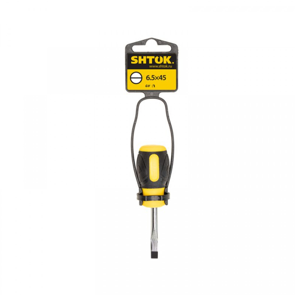 Изображение Отвертка SL 6.5х45мм (09116) SHTOK 376332