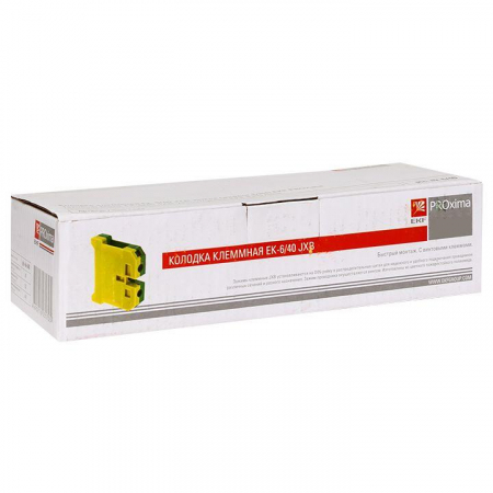 Изображение Колодка клеммная EK-4/32 JXB земля EKF plc-ek-4/32