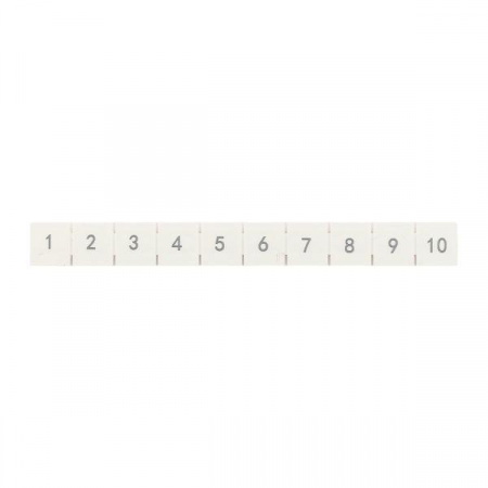 Изображение Маркировка для клемм 10/16/35/90 UT 1-50 (уп.100шт) EKF scr-ut-mrk-10-90-1-50
