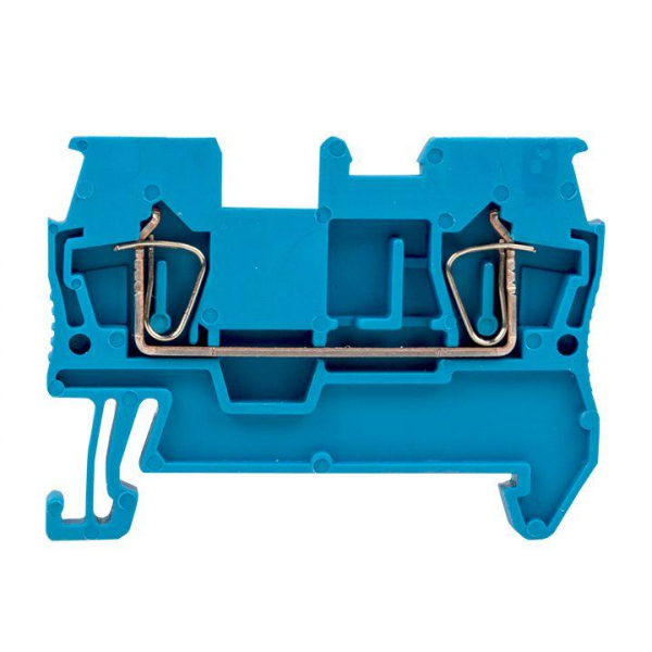 Изображение Колодка клеммная ST-1.5 17.5А пружинная син. EKF plc-jxb-st-1.5-blue