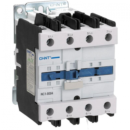 Изображение Контактор NC1-8011 80А кат. 230В AC 1НО+1НЗ AC-3 (R) CHINT 222935