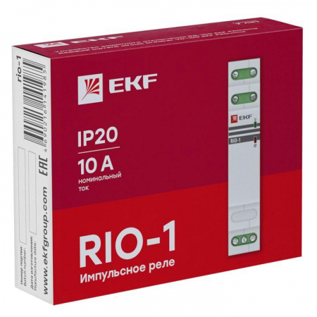 Изображение Реле импульсное RIO-1 PROxima EKF rio-1
