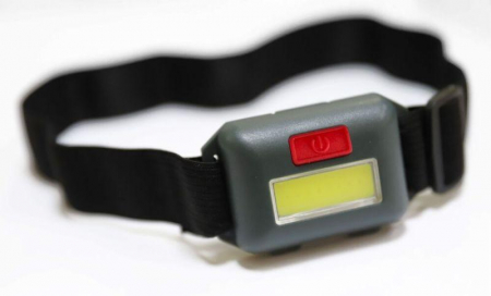 Изображение Фонарь налобный LED5356 0.95Вт COB LED 3 реж. 3XAAA пласт черн. Ultraflash 14641