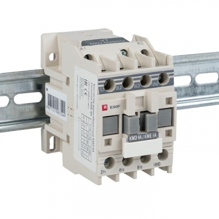 Изображение Контактор КМЭ 9А кат. 220В AC 1НО EKF ctr-s-9-220