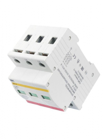 Изображение Ограничитель перенапряжения ОПС1-B 3P KARAT IEK MOP20-3-B