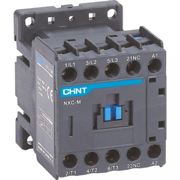 Изображение Контактор NXC-06M10 6А кат. 220В AC 1НО AC-3 (R) CHINT 836572