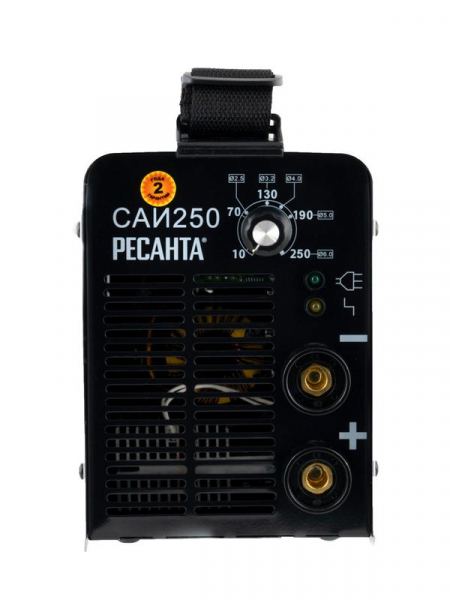 Изображение Инвертор сварочный САИ-250 250А d6 140-240В IP21 горячий старт Ресанта 65/6