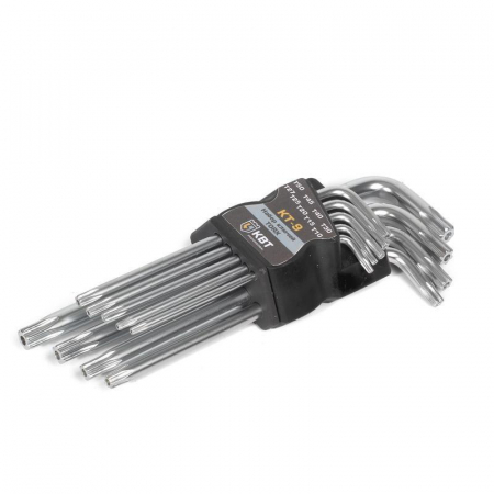 Изображение Набор ключей TORX КТ-9 (Т10-Т50) КВТ 79202